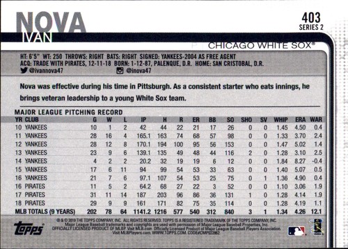 2019 Topps All-Star VARIANTE ARGENT #301 - #452 Choisissez votre propre JOUEUR D'ÉQUIPE FAV - Photo 215 sur 305