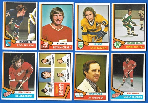 1974-75 OPC O PEE CHEE NHL HOCKEY CARD ERROR & VARIATION 1-132 SEE LIST - Picture 229 of 292