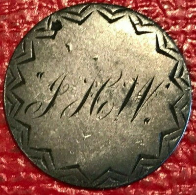 LOVE TOKEN JHW 1838-1860 RANGE LIBERTY SEATED SILVER DIME-JAN144