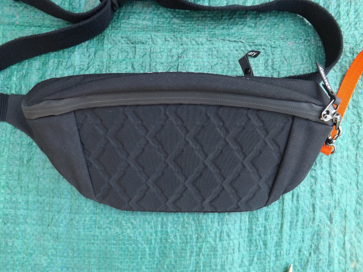 Discovery Expedition Cordura Fabric Black Designer Waist Belt Bum