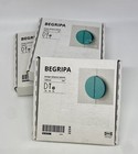 IKEA Begripa Turquoise Drawer Circle Door Handles 3 Sets (6 Handles) Boxed NEW