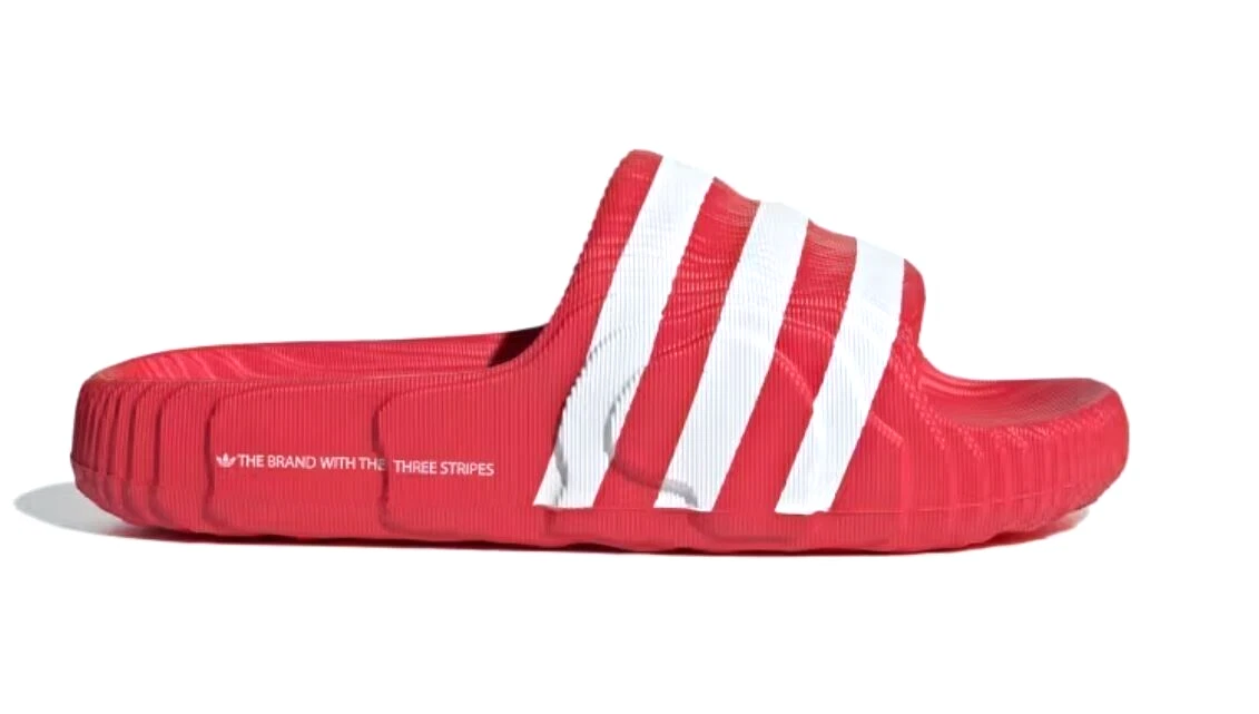 NUOVE SLIDE ADIDAS ORIGINALS DA UOMO ADILETTE 22 TRIFOGLIO ~TAGLIA 12 #IG9259