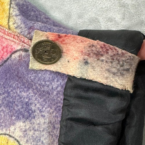 Cardigan poncho donna Dilemma New York taglia unica art da indossare look lungo boho - Foto 9 di 9