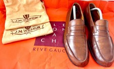 Mocassins en cuir camel J.M. Weston
