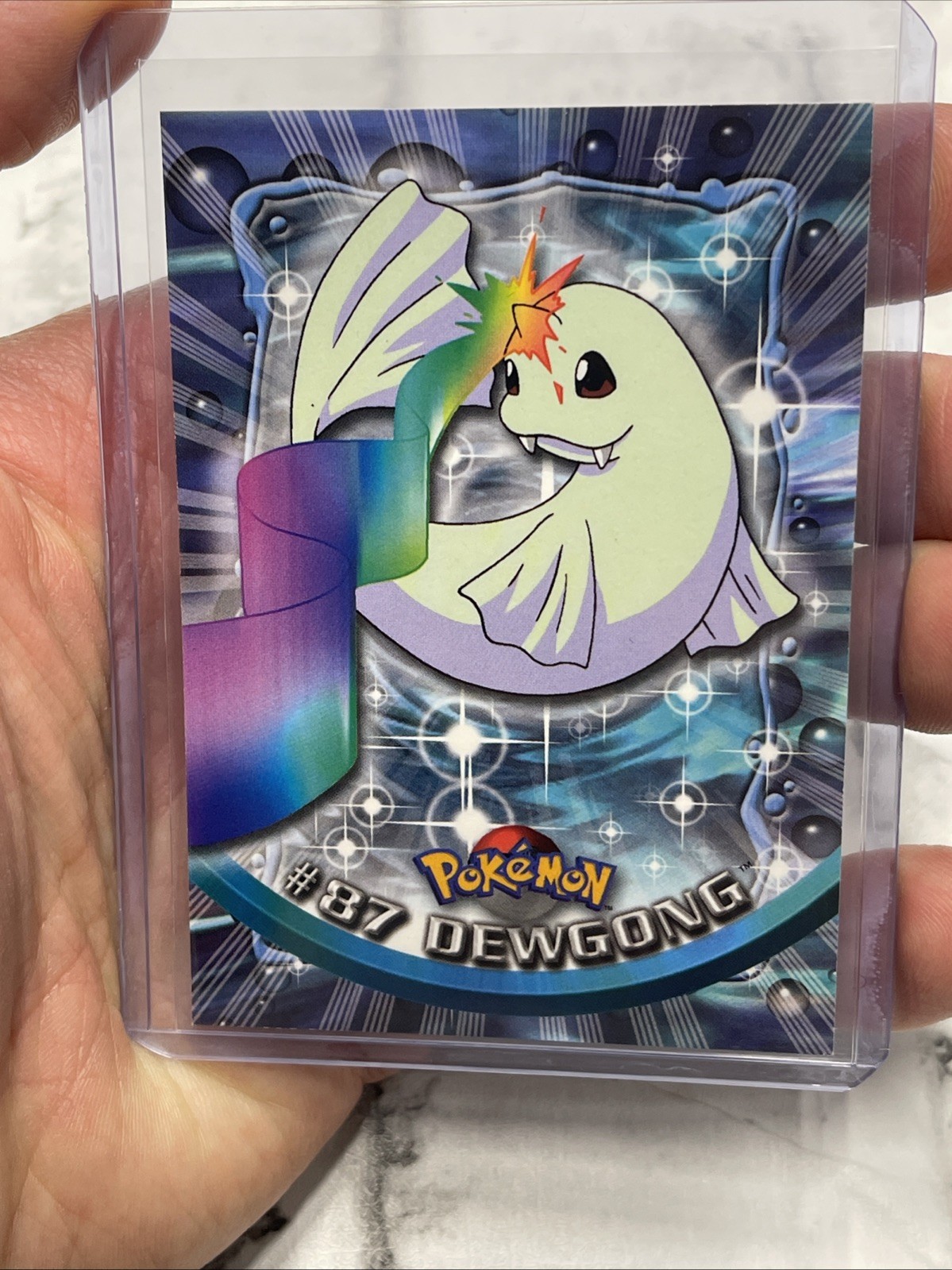 Pokemon Card Dewgong #87 Topps Trading Card Series 2 NM Near Mint Vintage TCG