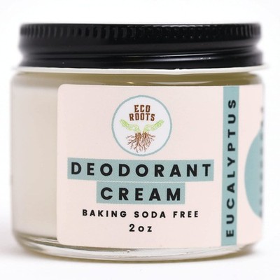 ECO ROOTS Natural Deodorant Women & Men | Organic Cream Aluminum-Free