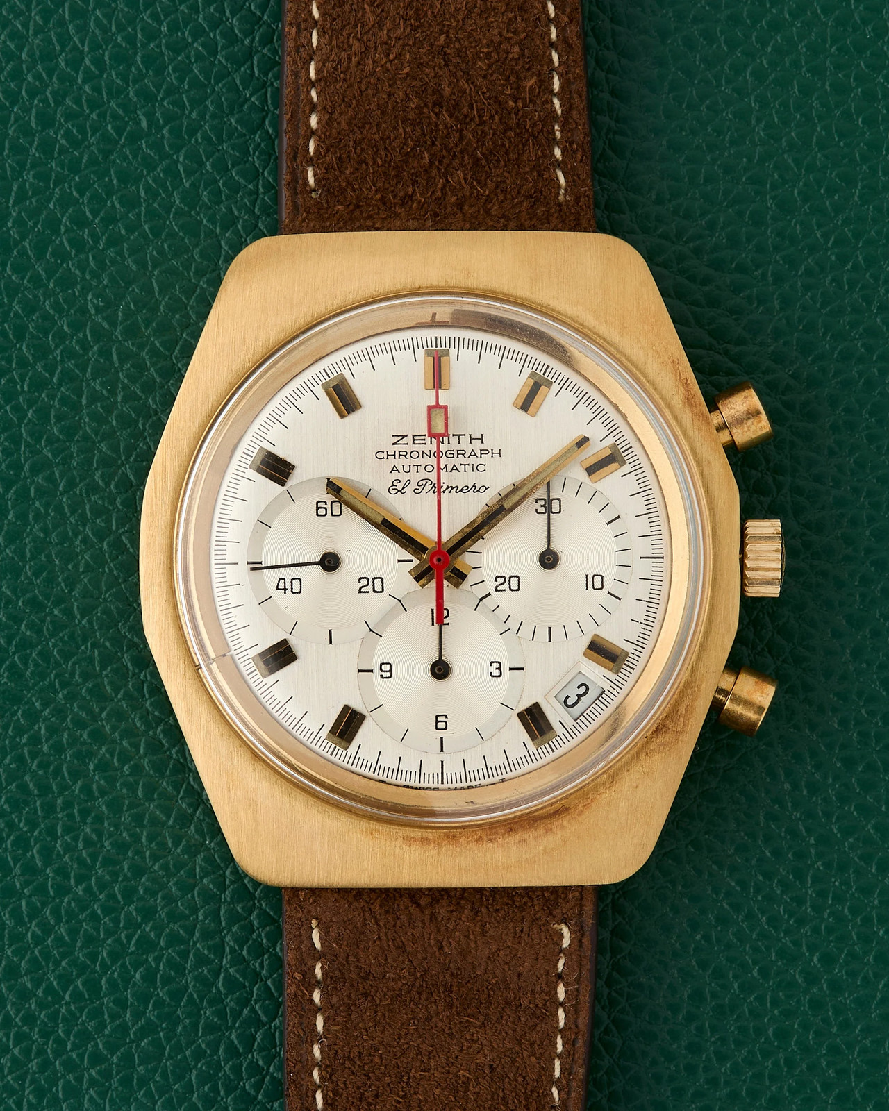 Zenith G7810 El Primero 18K Vintage Chronograph 1970s