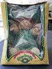 Vintage 1985 Cabbage Patch Kids Doll Birth Certificate Green Eyes Red Hair
