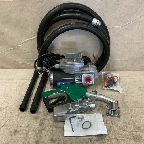 GPI G20-012AD Fuel Transfer Pump w/ Hose & Nozzle 20gpm 12V 2/5hp