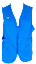Walmart Vest Men Medium Blue Associate Employee Uniform