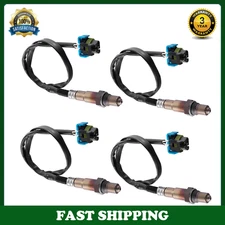 4pcs Up+Down Oxygen Sensor For Cadillac SRX 3.6L V6 2012 2013 2014 2015 2016 USA