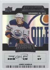 2022 Upper Deck Credentials Debut Ticket Access /999 Tier 1 James Hamblin 1cx3