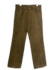 Vintage Oshkosh B Gosh Work Pants USA Made Olive Green Workwear Utility Pants