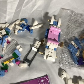 LEGO 41053 Disney: Cinderella's Dream Carriage Princess Horse Pink AS IS