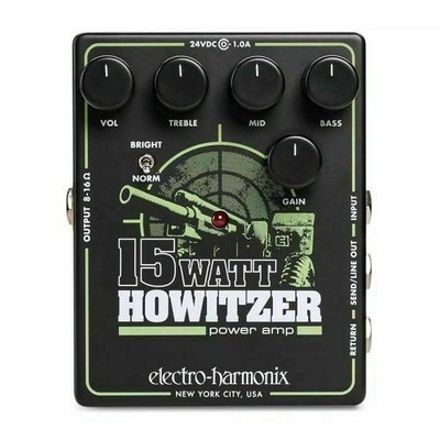 Electro-Harmonix 15 Watt Haubitze Analog Verstärker/PreAmp Effektpedal