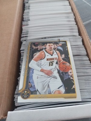 2025/26 Topps Basketball CHROME Base Single Cards #1 to #300 - Create Own Lot