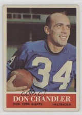 1964 Philadelphia Don Chandler #115 2u3
