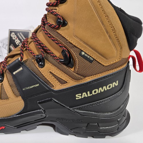 Salomon Quest 4 GTX 4D Gore-Tex Waterproof Leather Hiking Boots Ortholite Men 11 - Imagen 2 de 11
