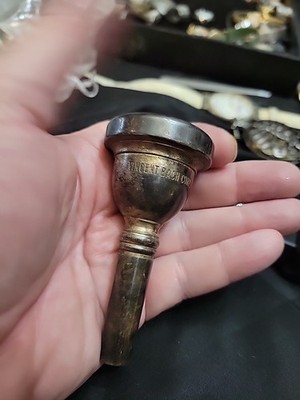 Vintage Vincent Bach Corp. 12C, 6 1/2al  Trombone Mouthpiece USED Condition