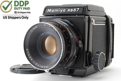 [ Near MINT ] Mamiya RB67 Pro Body SEKOR 127mm f3.8 Lens From JAPAN