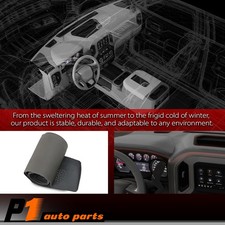 Tpe Molded Dashboard Cover Dash Cap Overlay Black Fit For 95-2005 Chevy Cavalier