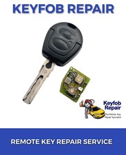 Repair Service For Vw Volkswagen Skoda Seat Ford 2 Button Remote Key Fob