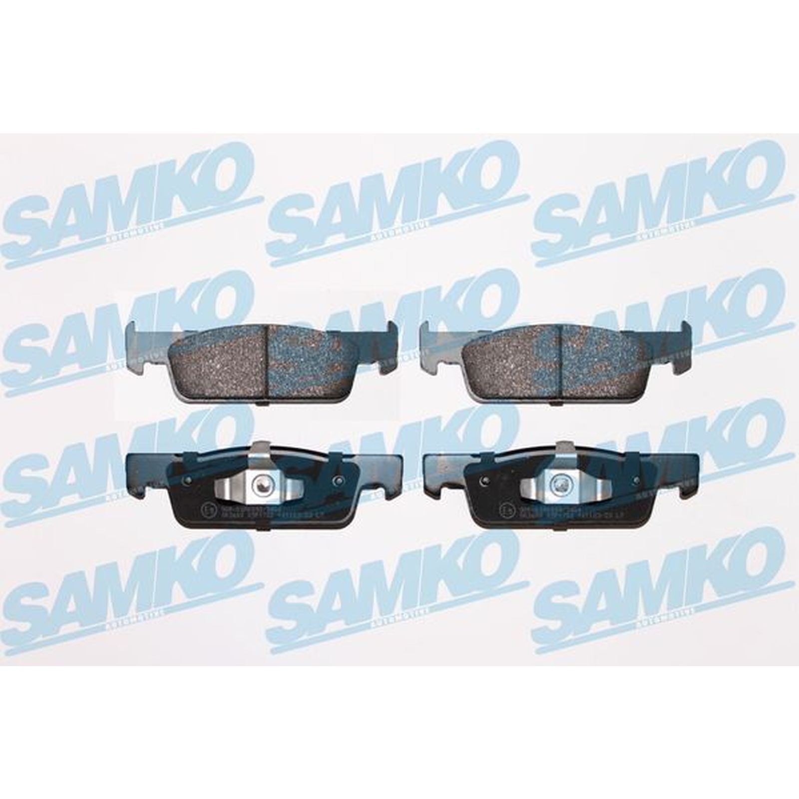 1x ORIGINAL® SAMKO Bremsbelagsatz, Scheibenbremse Vorne für Renault CLIO IV