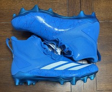 adidas ADIZERO Chaos Football Cleats Men  s 12 Solar Blue Lineman Cleats IF9718