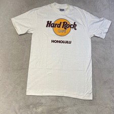 Vintage 90s Hard Rock Cafe Honolulu T Shirt Hanes Beefy Tee Made in USA