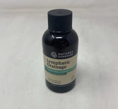 Nature's Sunshine Lymphatic Drainage Liquid Extract 2 fl oz - Brand New Sealed