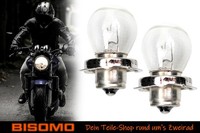2X Leuchtmittel GlüHlampe 12V 15W P26S S3 Scheinwerfer Moped Motorrad E-Zeichen