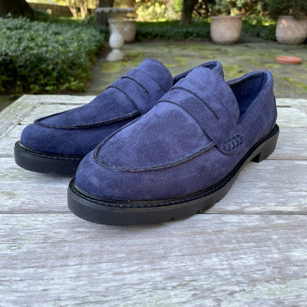 Anne Klein Everly Black Fabric Lugged Sole Loafers Women\'s Size 8.5M Anne Klein Women main image 4
