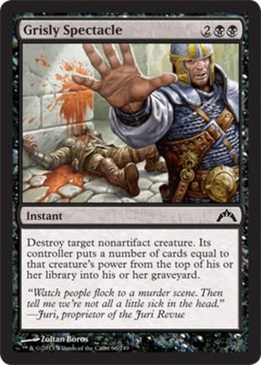 Grisly Spectacle Gatecrash Moderately Played, English