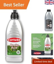 1L Carlube DOT 4 High Boiling Point Brake Fluid - Perfect for Disc & Drum Brakes 13.99 per litre
