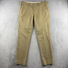 Polo Ralph Lauren Performance Pants Mens 36x34 Beige Tan Tech Stretch Golf