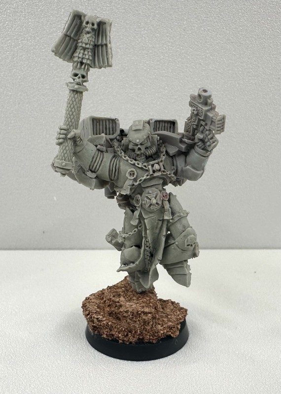 Warhammer 40k Space Marines Chaplain with Jump Pack OOP ~Resin ~Finecast