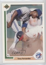 1991 Upper Deck Tony Fernandez #126 0w8