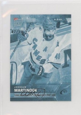 2022-23 Topps Now NHL Stickers Ice 2/10 Jordan Martinook #397 0j81