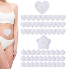 60pcs Castor Oil Belly Button Patch, Self-Adhesive Belly Button Cover Navel Patc