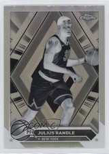 2023-24 Topps Chrome Negative Refractor Julius Randle #129 10qe