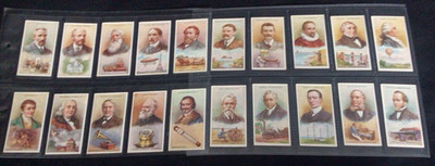 Bucktrout & Co. Ltd (Guernsey) - Erfinder - Full Set x 20 (1924) - sehr gut