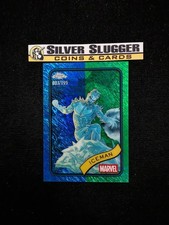 2025 Iceman Topps Chrome Marvel Blue/ Green Shimmer Refractor /199 #179