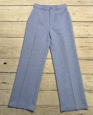 Vtg Levis Strauss Dress Pants Womens Sz 12 Blue