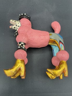 Tom s Drag Pink Poodle Figurine Artist Thomas Hoffmann