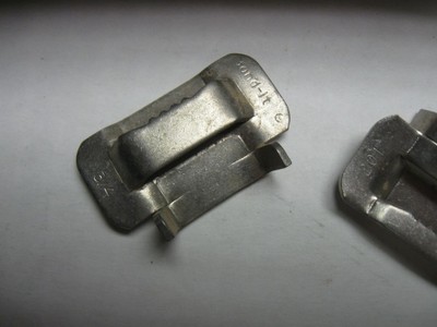 BAND-IT Ear-Lokt Stainless Steel Buckles - 3/4 Inch Width, 100-Pack For Banding Applications