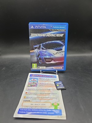 RIDGE RACER PS VITA. CASE & CART.
