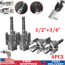 4pcs Integrated Internal  External Pipe Threading-Tool,PVC Pipe Threader Kit