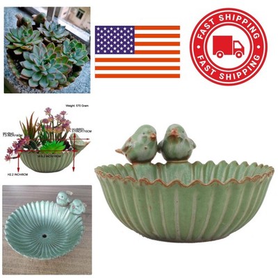 Special Design Fun Garden 6 Inch Green Flower Planter Pot for Indoor Outdoor Use