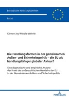 Die Handlungsformen In der Gemeinsamen AußEn- Und Sicherheitspolitik - Die Eu...