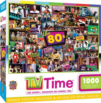 MasterPieces TV Time Puzzles Collection - 80s Shows 1000 Piece Jigsa (US IMPORT)